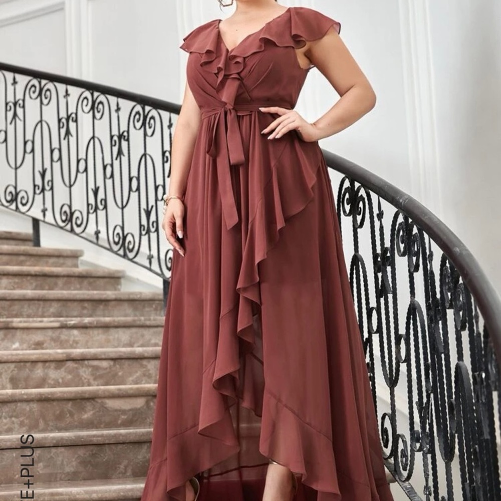 Mauve formal dress